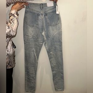 Weworethat denim jeans (silhouette slit)